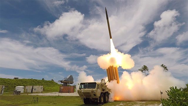 أطلقت منظومة THAAD بنجاح صاروخ PAC-3 MSE من طراز Patriot باستخدام نظام AN/TPY-2