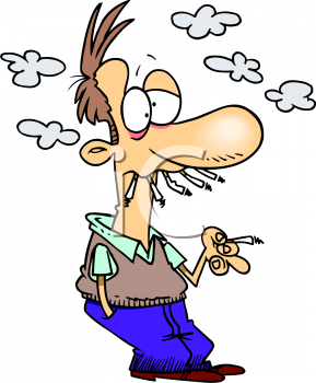 0511-1002-2820-1433_Cartoon_of_a_Nervous_Man_Smoking_Alot_clipart_image.jpg