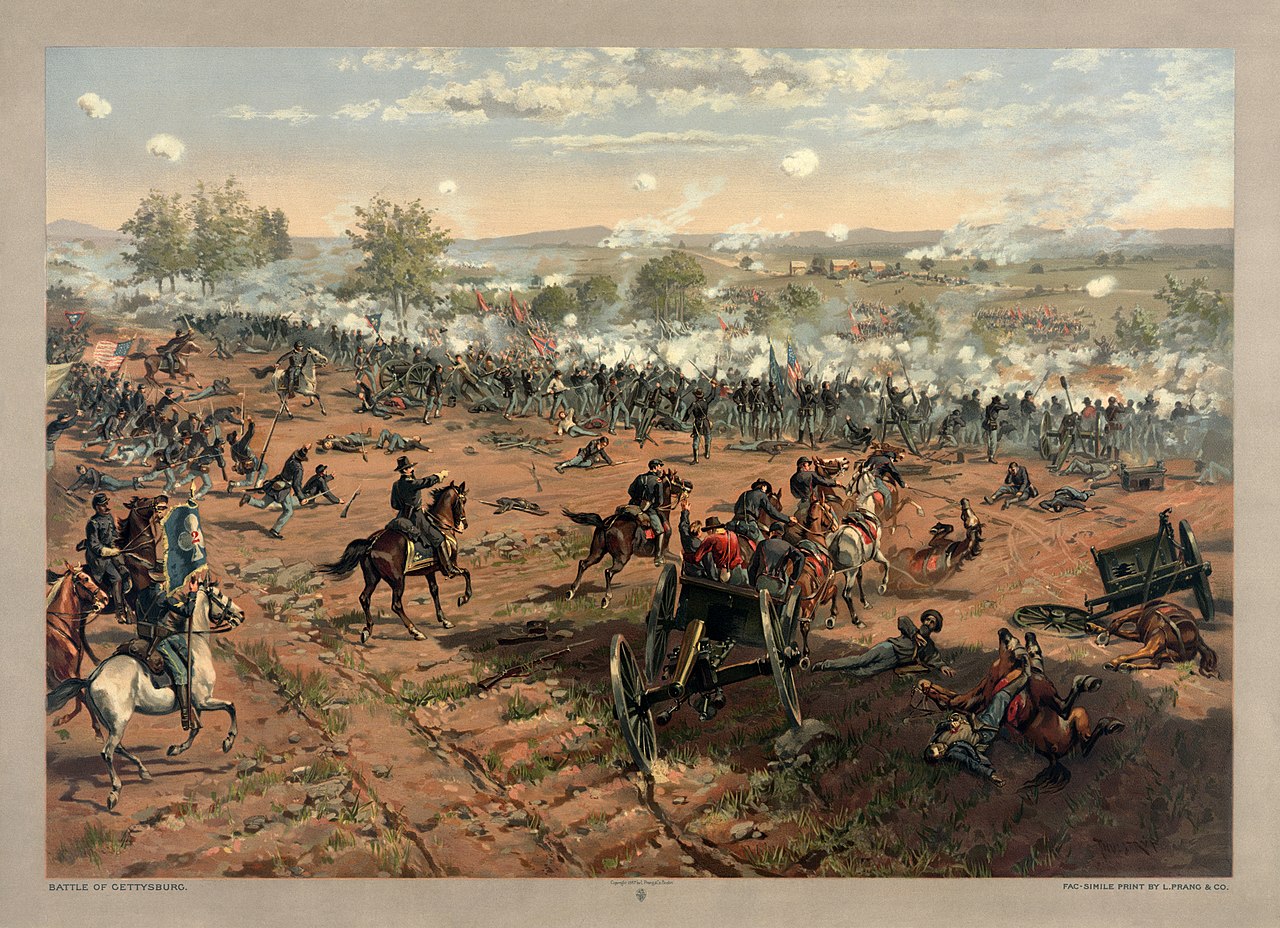 1280px-Thure_de_Thulstrup_-_L._Prang_and_Co._-_Battle_of_Gettysburg_-_Restoration_by_Adam_Cuerden.jpg
