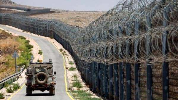 جانب من الحدود السورية الإسرائيلية