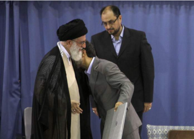 فوز الرئيس أحمدي نجاد بفترة رئاسية ثانية في إيران