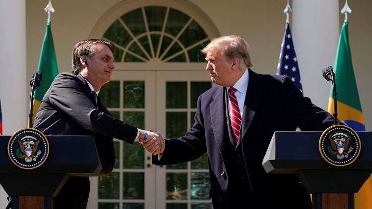 ترامب: ندرس عضوية البرازيل في الناتو