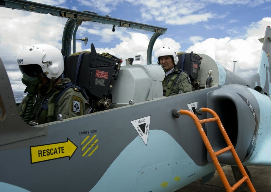 Bolivian+President+Evo+Morales+aboard+Chinese+K-8+trainer+aircraft+for+a+ride+fighter+jet+laser+guided+percision+guided+air+to+air+missile+pgm++(1).jpg
