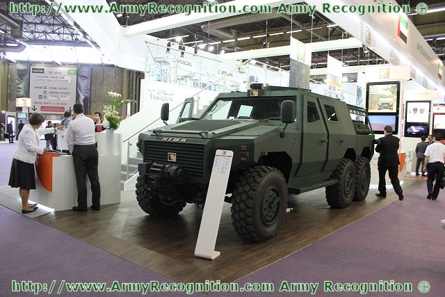 NIMR_Automotive_6x6_wheeled_tactical_vehicle_UAE_United_Arab_Emirates_Tawazun_Eurosatory_2012_001.jpg