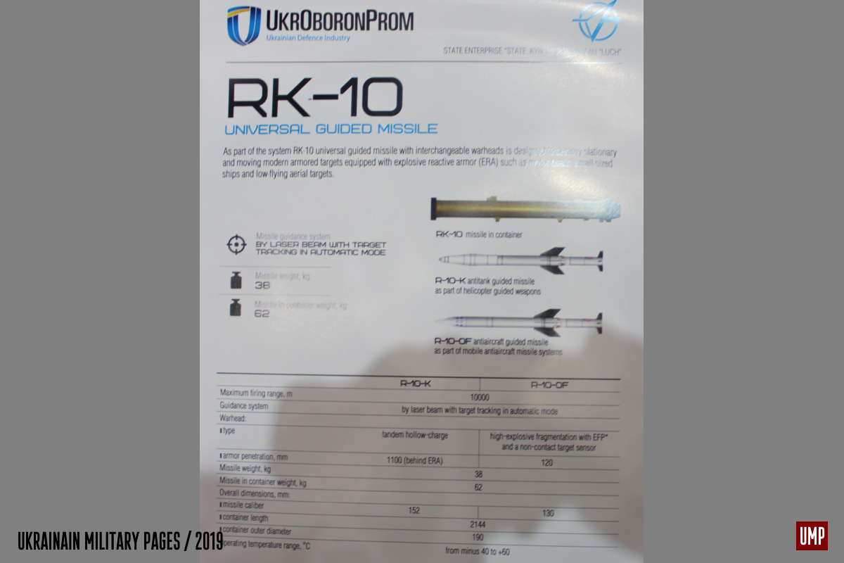 PTRK و SAM: صاروخ موجه عالمي R-10 من KB Ray PTRK و SAM: صاروخ موجه عالمي R-10 من KB Ray