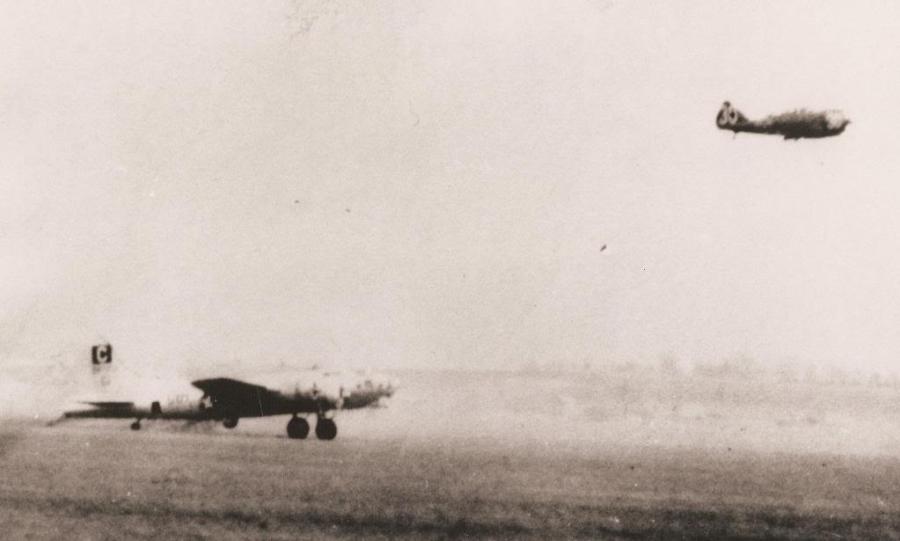 a-war-damaged-b-17-landing-at-bulltofta-while-escorted-by-a-swedish-air-force-j-20-in-1944.jpg