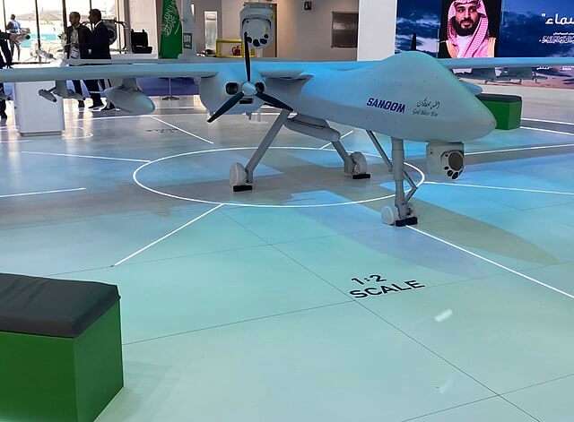 الطائرة بدون طيار السعودية ساموم الطائرة بدون طيار السعودية ساموم