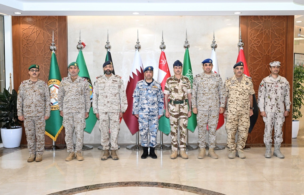 الاجتماع الاستثنائي المشترك لمديري ورؤساء العمليات الجوية والدفاع الجوي بدول مجلس التعاون الخليجي، مقر الأمانة العامة بالرياض، السعودية. 6 أكتوبر 2025 الاجتماع الاستثنائي المشترك لمديري ورؤساء العمليات الجوية والدفاع الجوي بدول مجلس التعاون الخليجي، مقر الأمانة العامة بالرياض، السعودية. 6 أكتوبر 2025