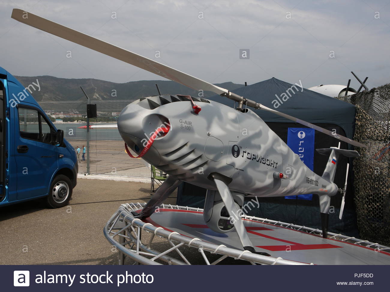 gelendzhik-russia-06th-sep-2018-krasnodar-territory-russia-september-6-2018-a-gorizont-air-s-100-rotorcraft-based-unmanned-aerial-vehicle-on-display-at-the-2018-hydroaviasalon-international-exhibition-of-hydroaviation-held-in-the-town-of-gelendzhik-krasnodar-territory-marina-lystsevatass-credit-itar-tass-news-agencyalamy-live-news-PJF5DD.jpg
