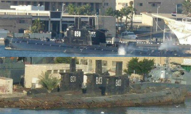Egyptian ES5A Romeo submarine Egyptian ES5A Romeo submarine