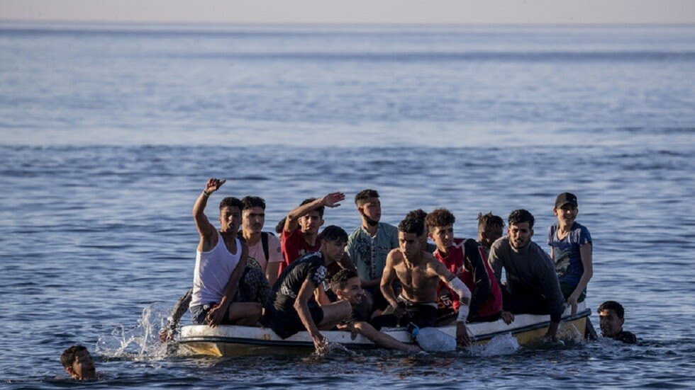 مهاجرون غير شرعيون في البحر المتوسط - أرشيف