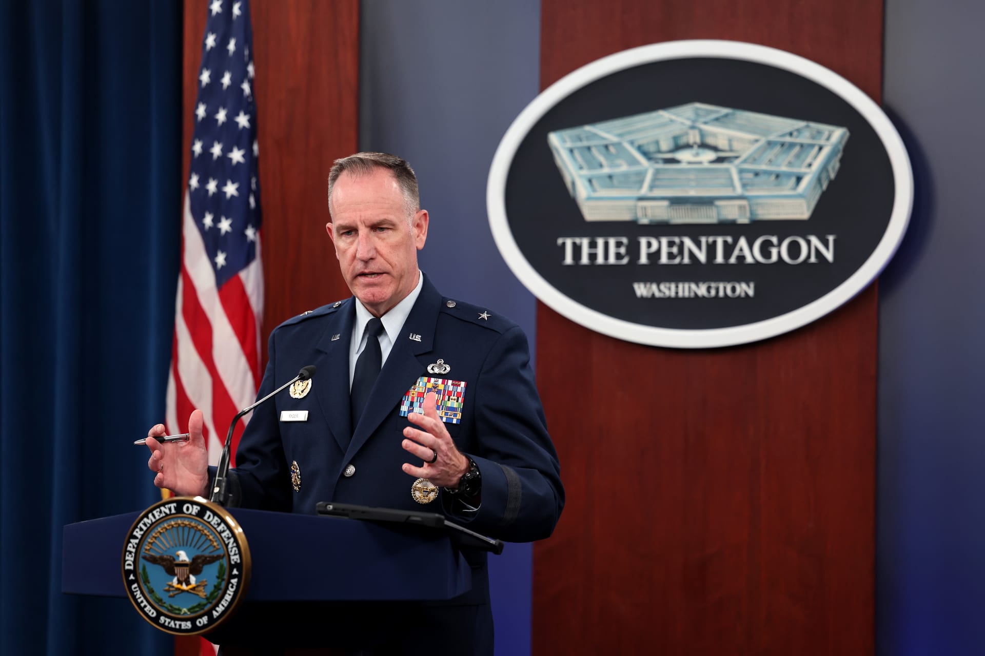 البنتاغون: مستعدون لتدريب الطيارين الأوكرانيين على المقاتلات F-16 في أمريكا البنتاغون: مستعدون لتدريب الطيارين الأوكرانيين على المقاتلات F-16 في أمريكا