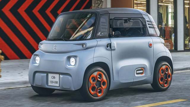 Image result for citroen AMI 100% electric