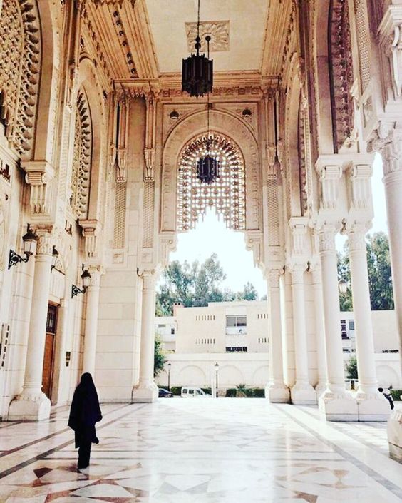 مسجد امير عبد القادر #قسنطينة The Mosque Emir Abdelkader was built in Constantine #Algeria in 1994.