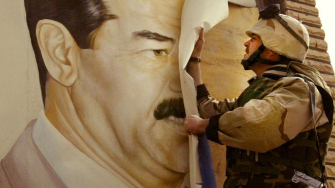 أطاح غزو العراق عام 2003 بالرئيس صدام حسين