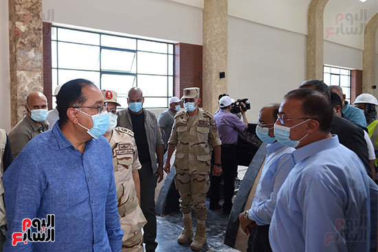 مصطفى مدبولي رئيس مجلس الوزراء خلال زيارته اليوم لمحافظة الإسكندرية (9) مصطفى مدبولي رئيس مجلس الوزراء خلال زيارته اليوم لمحافظة الإسكندرية (9)