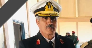 قائد الأكاديمية البحرية في منطقة جنزور العميد أحمد أيوب