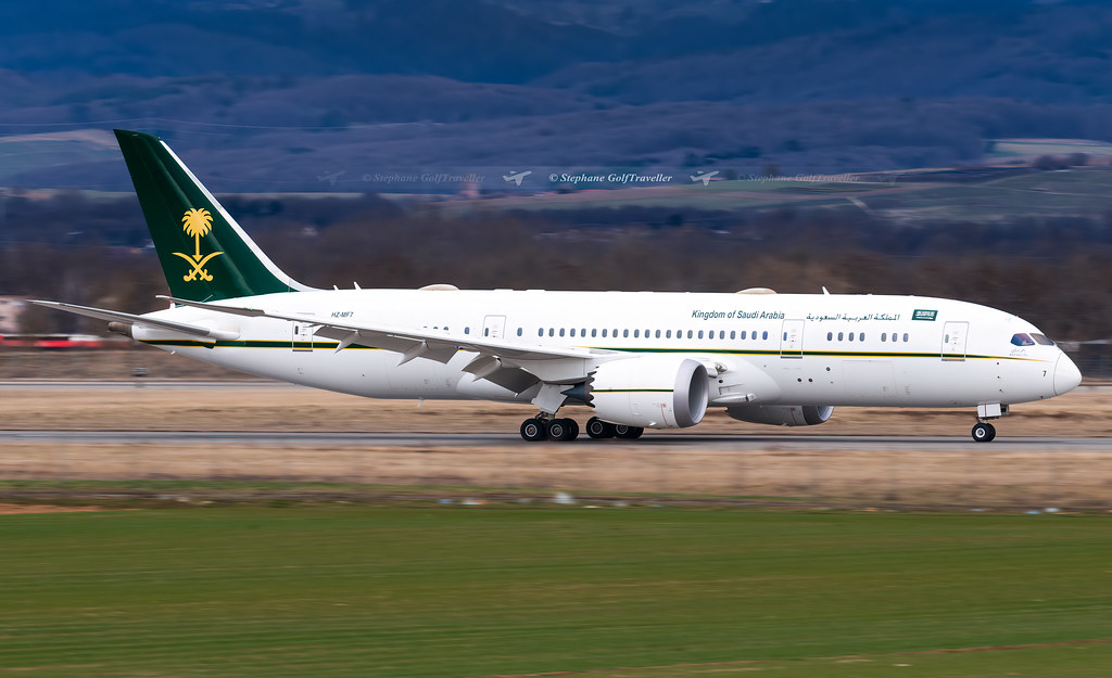 BSL → HZ-MF7 Boeing 787-8(BBJ) Saudi Royal Aviation - Saud… | Flickr