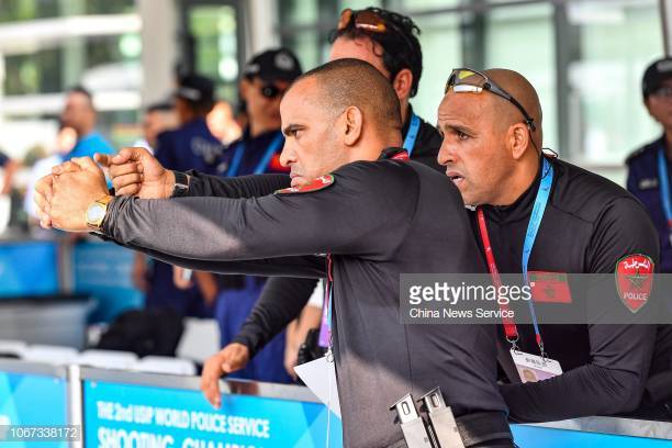 police-officer-from-morocco-prepares-for-the-2nd-usip-world-police-picture-id1067338172