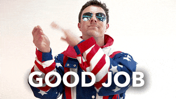 good for you GIF by TipsyElves.com