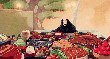 Food Thanksgiving GIF by Spirited Away