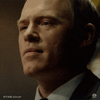 Surprised Nbc GIF by The Blacklist