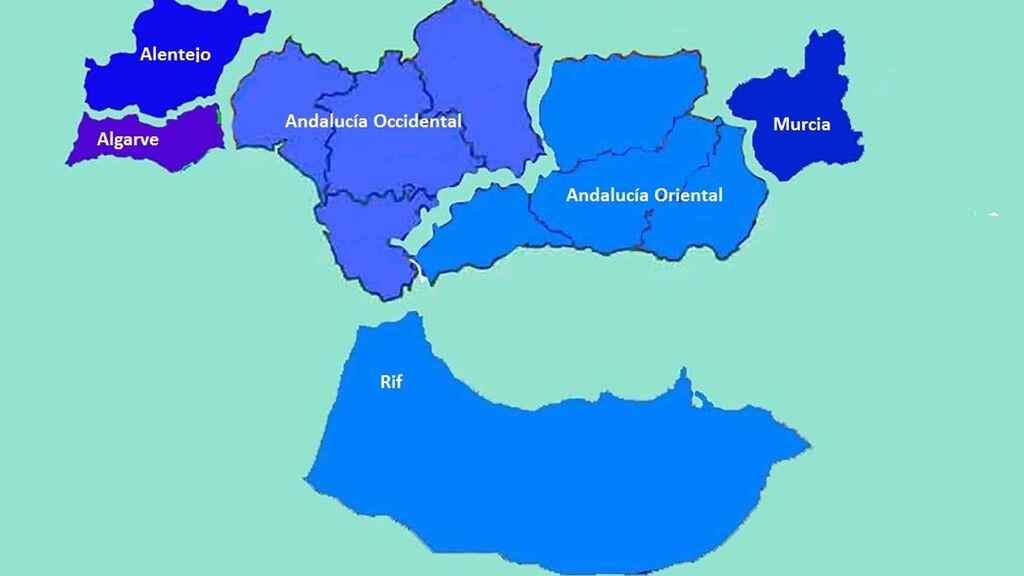 Proclaman la República (virtual) andaluza e incluyen a Murcia y parte de  Portugal y Marruecos Proclaman la República (virtual) andaluza e incluyen a Murcia y parte de  Portugal y Marruecos