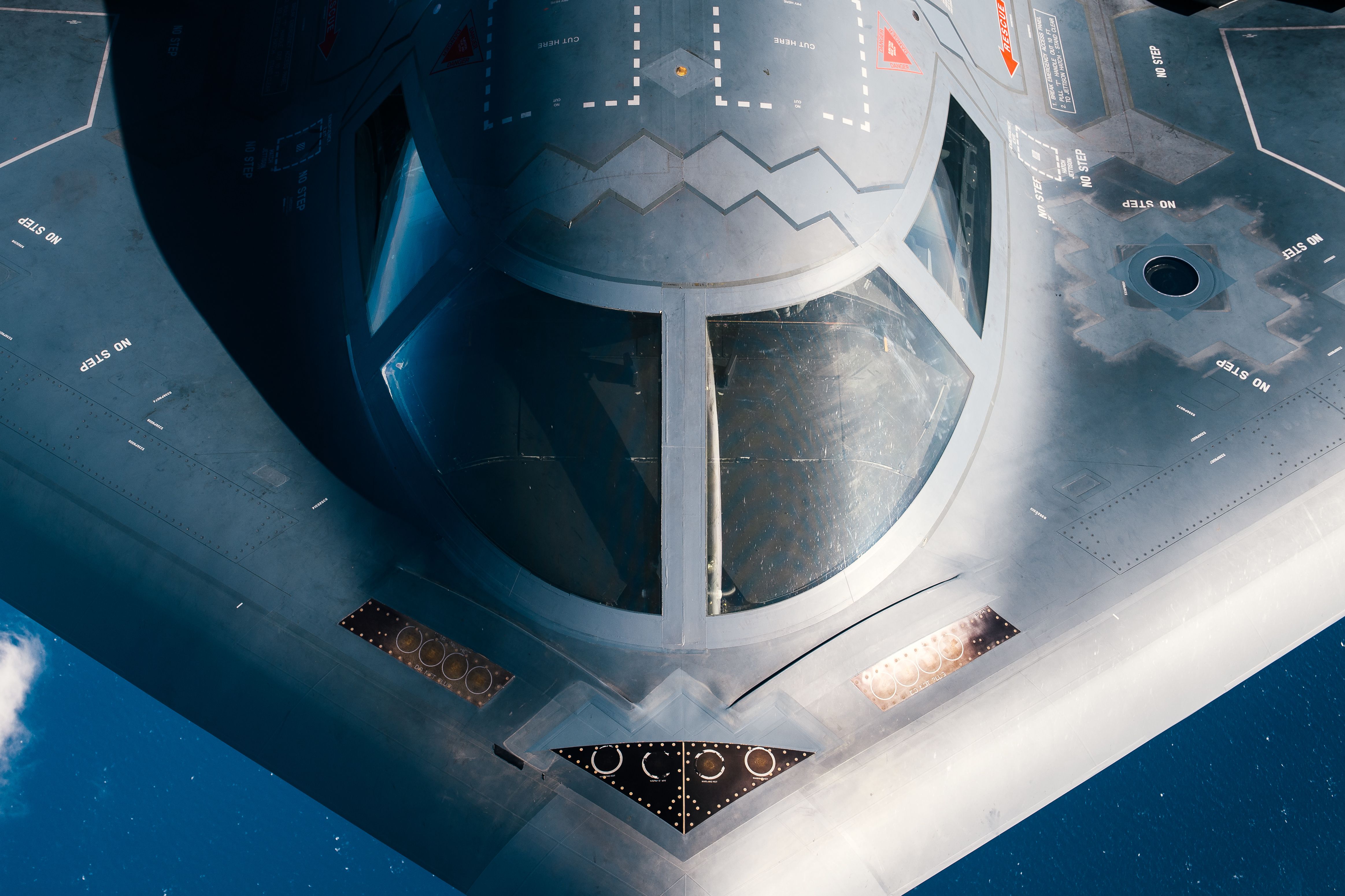 The B-2 aircraft will operate out of RAF Fairford, England, and will exercise there at U.S. Air Forces in Europe's forward operating location for bombers The B-2 aircraft will operate out of RAF Fairford, England, and will exercise there at U.S. Air Forces in Europe's forward operating location for bombers