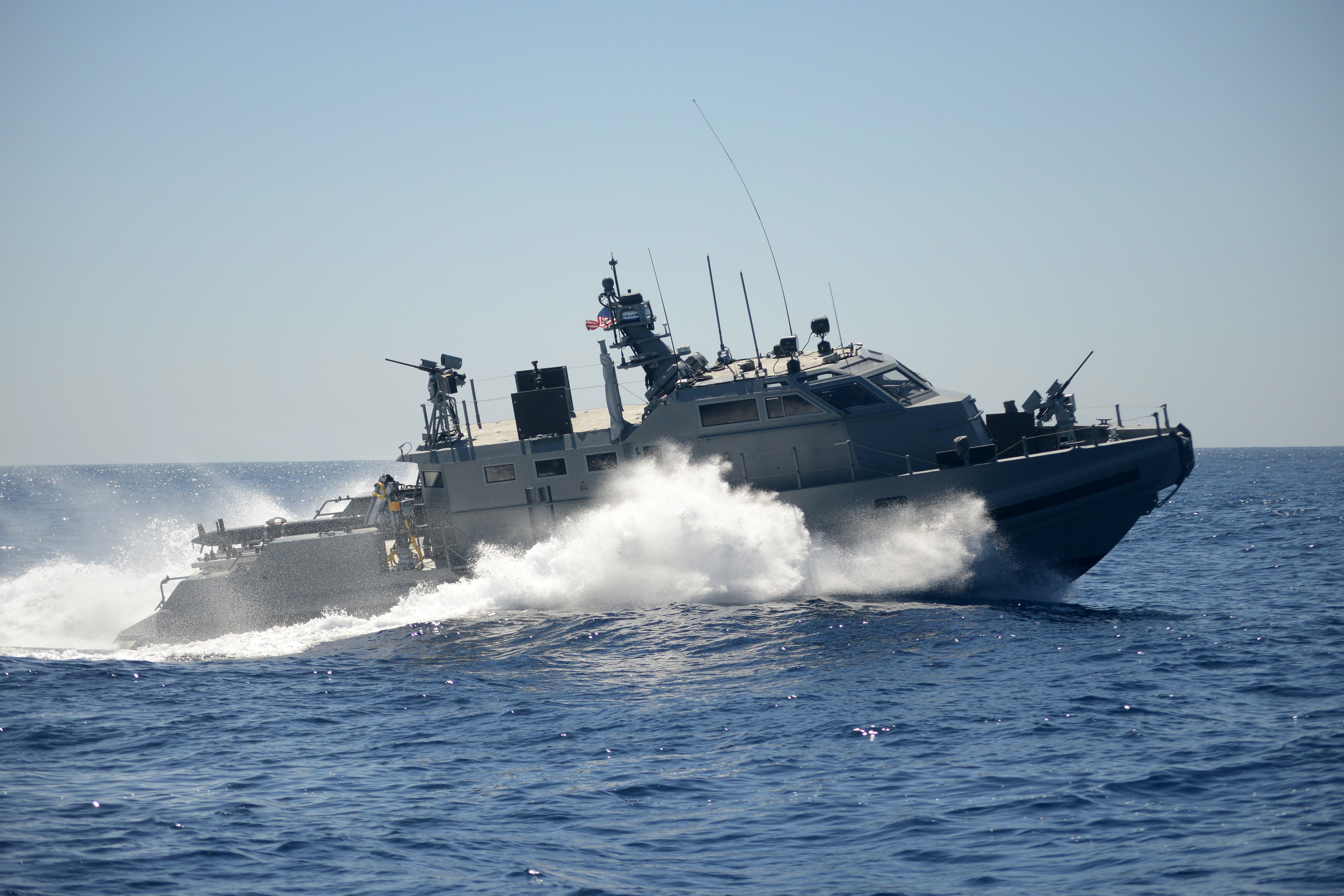 US_Navy_Coastal_Riverine_Group_1_Coastal_Command_Boat_off_San_Diego_2013.JPG