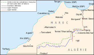 Frontière entre l'Algérie et le Maroc — Wikipédia