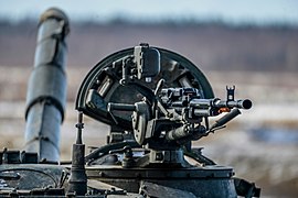 6П49 на башне танка Т-72Б3 2-й мсд, 5 февраля 2020 г. 6П49 на башне танка Т-72Б3 2-й мсд, 5 февраля 2020 г.