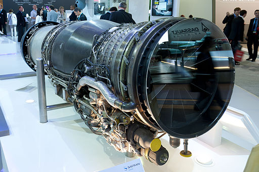 512px-Snecma_M88-4E_afterburning_turbofan_engine_for_Dassault_Rafale_PAS_2013_02.jpg