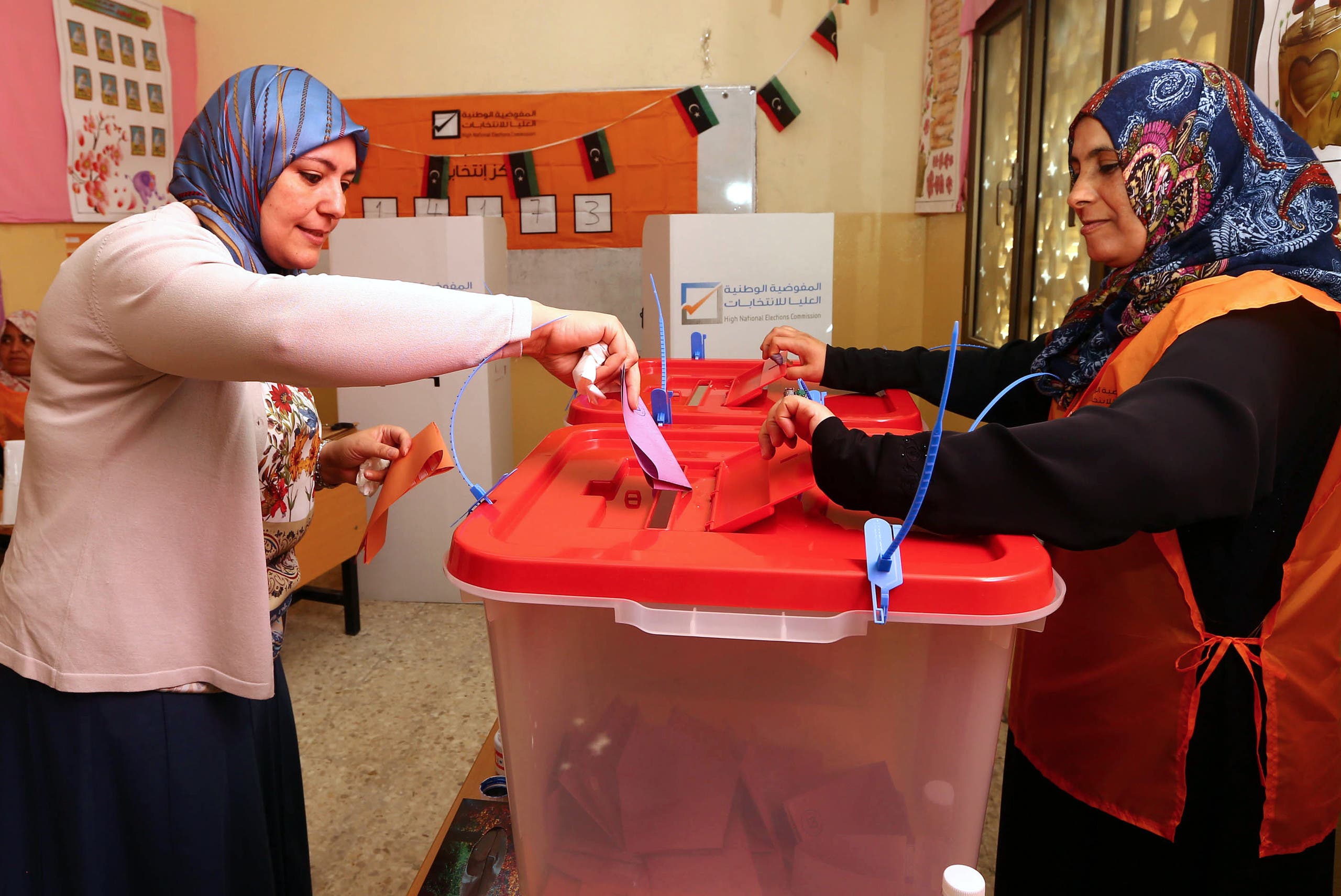 من آخر انتخابات شهدتها ليبيا في يونيو 2014