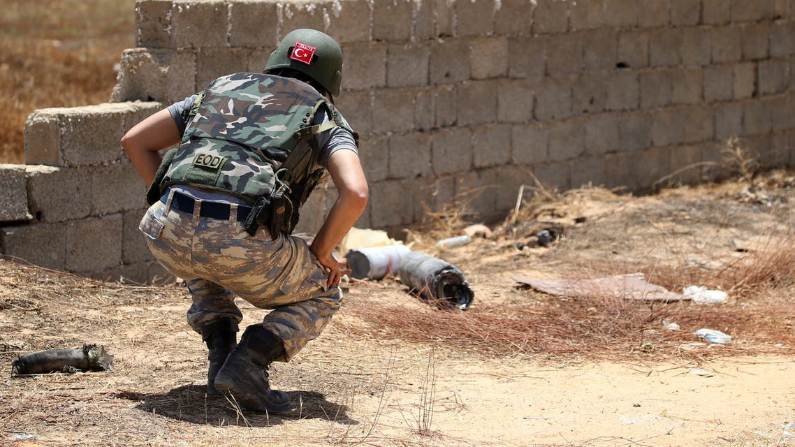 قوات تركية في ليبيا (فرانس برس) قوات تركية في ليبيا (فرانس برس)