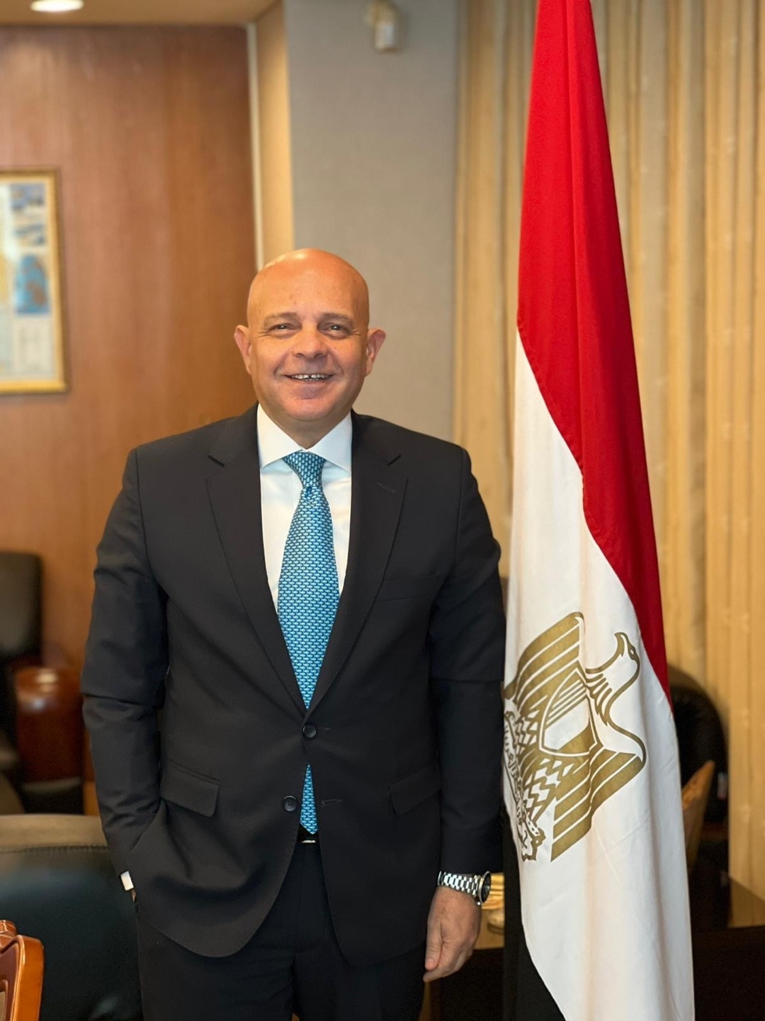 السفير المصري لدى كوريا خالد عبد الرحمن (السفارة المصرية في سيول) السفير المصري لدى كوريا خالد عبد الرحمن (السفارة المصرية في سيول)