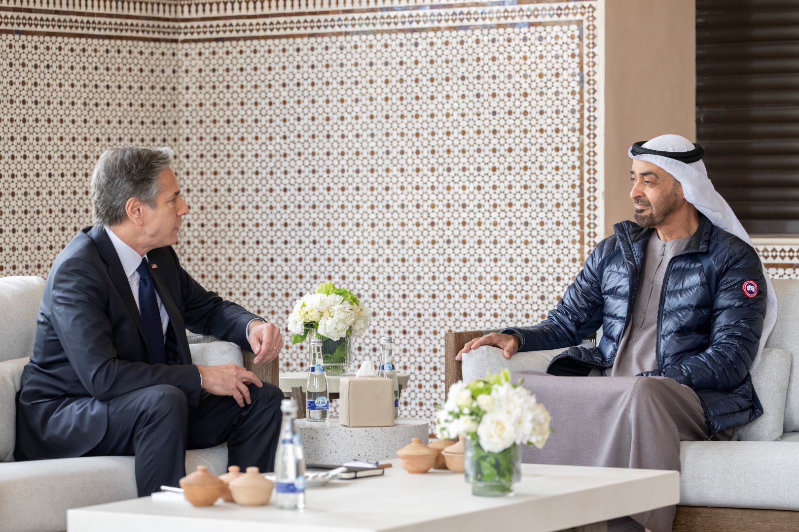 Blinken in Morocco for security talks, meets with Abu Dhabi crown  prince｜Arab News Japan