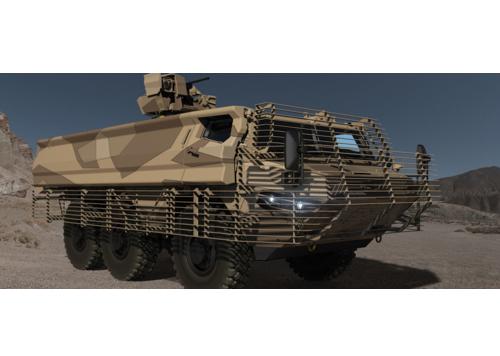 Arquus Introduces its Unique Advanced Survivability System, Fitted on the VAB MK3