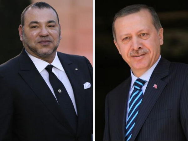 Image result for الملك محمد السادس وأردوغان