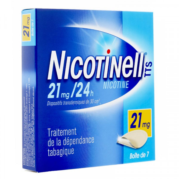 Nicotinell 21mg / 24h Patchs pour sevrage tabagique - Patch nicotine Nicotinell 21mg / 24h Patchs pour sevrage tabagique - Patch nicotine
