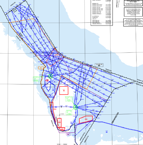 Bahrain-RVSM-Airspace-and-airway-structure-used-in-the-experiment.png