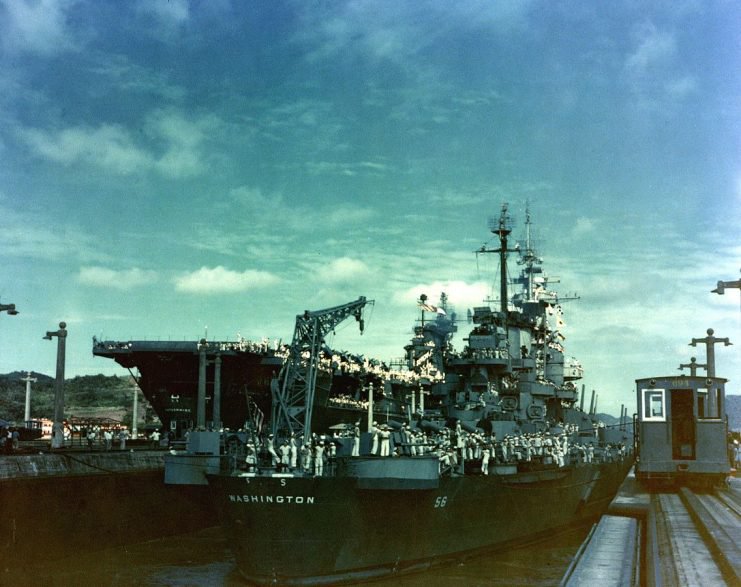 1136px-uss_washington_bb-56_and_uss_enterprise_cv-6_in_the_panama_canal_october_1945-741x587.jpg